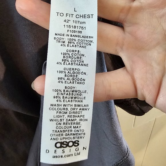 💛 5/$25 💛 ASOS Men's Basic Tee - Picture 4 of 5